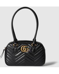 Gucci - GG Marmont Small Top Handle Bag - Lyst