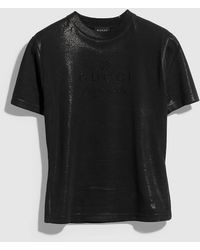 Gucci - Technical Cotton Jersey T-Shirt With Print - Lyst