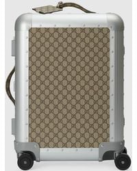 Gucci - Aluminum gg Cabin Trolley - Lyst