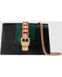 Gucci 'Sylvie' Handtasche - Schwarz