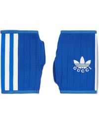 Gucci Adidas X Knit Gloves - Blauw