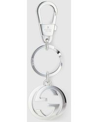 Gucci - Interlocking G Keychain - Lyst