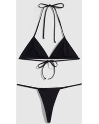 Gucci - Stretch Jersey Bikini With Interlocking G - Lyst