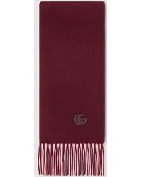 Gucci - Bufanda De Cashmere Con Parche - Lyst
