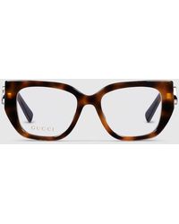 Gucci - Monture Optique Papillon - Lyst