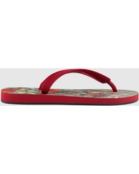 gucci flip flops pink