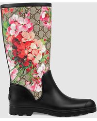 gucci rain boots neiman marcus