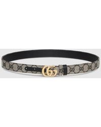 Gucci - Reversible Cut Gg Marmont Belt, Size 100 - Lyst