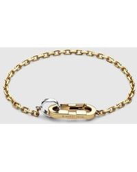 Gucci - Link To Love 18K Chain Bracelet - Lyst