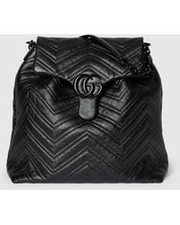 Gucci - Gg Marmont Medium Backpack - Lyst
