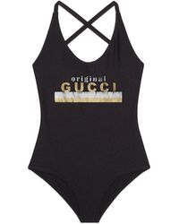 white gucci swimsuit