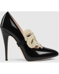 gucci high heels black