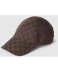 Gucci - Gg Cotton Canvas Baseball Hat - Lyst