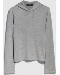 Gucci - Cardigan À Capuche En Mélange De Laine Et De Soie, Taille - Lyst