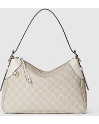 Gucci - Bolso De Hombro Gg Emblem Tamaño Mediano - Lyst