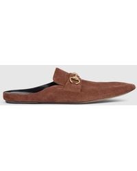 Gucci - Ragazzo Slipper, Suede - Lyst