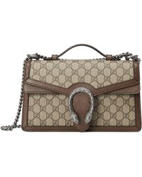 Gucci Dionysus gg Top Handle Bag - Natural