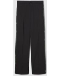 Gucci - Wool Trousers With Selvedge Detail - Lyst