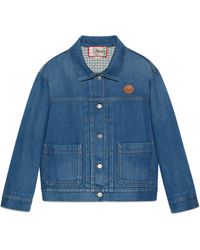 Giacche in denim e di jeans da donna di Gucci