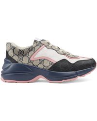 Gucci Rhyton Sneakers for Women - Up to 21% off | Lyst