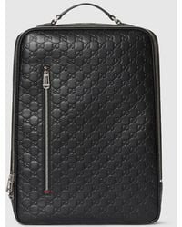 Gucci - Gg Emblem Medium Backpack - Lyst