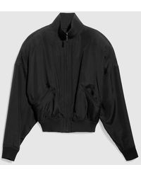 Gucci - Silk Poplin Zip Jacket - Lyst