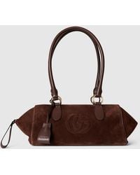 Gucci - Medium Boston Bag With Double G Detail - Lyst