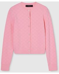Gucci - Gg Fine Fabric Jacquard Cardigan - Lyst
