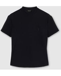 Gucci - Rayon Jersey T-Shirt With Embroidery - Lyst