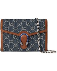 Gucci Dionysus Mini Chain Bag - Blue