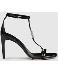 Gucci - Sandales Avec Détail Bambou Pour Femme, Taille - Lyst
