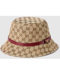 Gucci - Gg Canvas Bucket Hat - Lyst