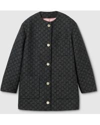 Gucci - Gg Boutonné Wool Tweed Jacket - Lyst