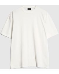 Gucci - Cotton Silk Jersey T-Shirt With Embroidery - Lyst