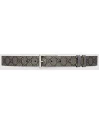 Gucci - Reversible Belt With Rectangular Buckle - Lyst