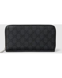 Gucci - Essence Classic Zip-Around Wallet - Lyst