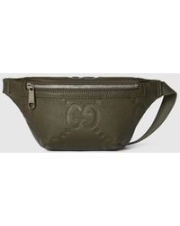 Gucci - Kleine Gürteltasche Mit Jumbo Gg, Größe 80 - Lyst