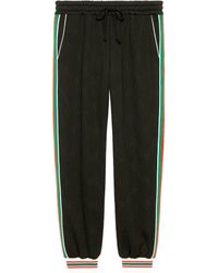 Gucci - GG Jacquard Jersey Jogging Trousers - Lyst