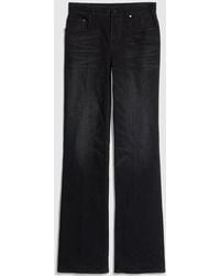 Gucci - Flared Stretch Cotton Denim Pants - Lyst