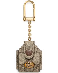 Gucci Funda para AirPods Ophidia con GG - Neutro