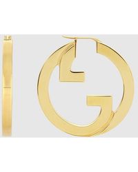 Gucci - Blondie Hoop Earrings - Lyst