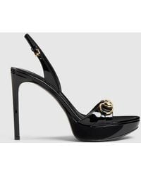 Gucci - Donna Platform Sandal, Leather - Lyst