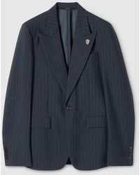 Gucci - Pinstripe Wool Jacket - Lyst