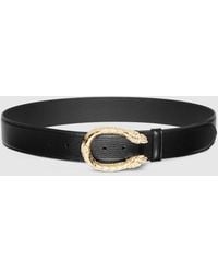 Gucci - Dionysus Wide Belt, Leather - Lyst