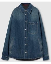 Gucci - Reversible Padded Denim And Nylon Shirt - Lyst