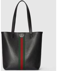 Gucci - Ophidia Medium Tote Bag, Leather - Lyst