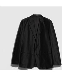 Gucci - Fine Silk Faille Jacket - Lyst