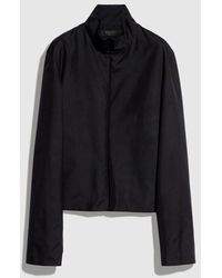 Gucci - Technical Silk Poplin Zip Jacket - Lyst