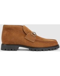 Gucci - Chaussures Montantes Avec Détail Mors Pour Homme, Taille - Lyst