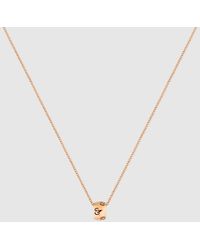 Gucci - Icon 18K Gg Necklace - Lyst